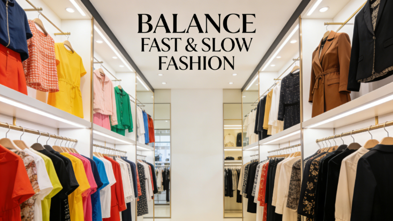 4 Fast Fashion vs. Slow Fashion Buyer's Guide