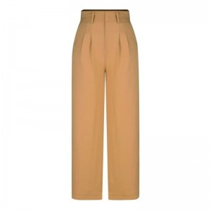 Casual Pants for Women High Waisted Draped Wide Leg   (14)