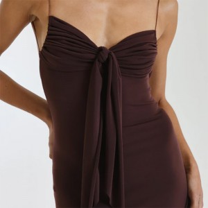 Girls Backless dress sexy mini dresses for women (2)