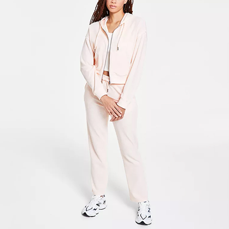 Juniors' Waffle-Knit Wide-Leg Pants7