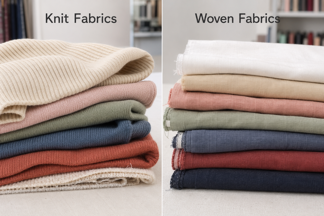 Knit and woven fabric sourcing options