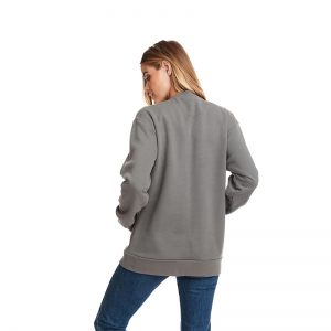 Next Level Hoodless Hoodie Unisex Long-Sleeve Crewneck Sweatshirt (2)