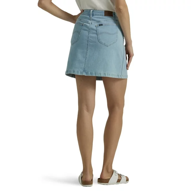 Urban Classics A Line mini denim skirt for women (2)