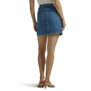 Urban Classics A Line mini denim skirt for women (7)