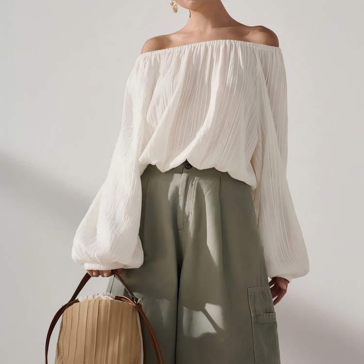 Women's Off Shoulder Tops 01