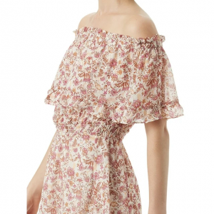 Women's Plus Amelia Ruffle Short Dress (6)