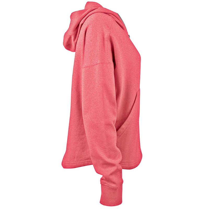 Women's Willow Scallop Hem Hoodie Cotton Fleece Uniforms (1)