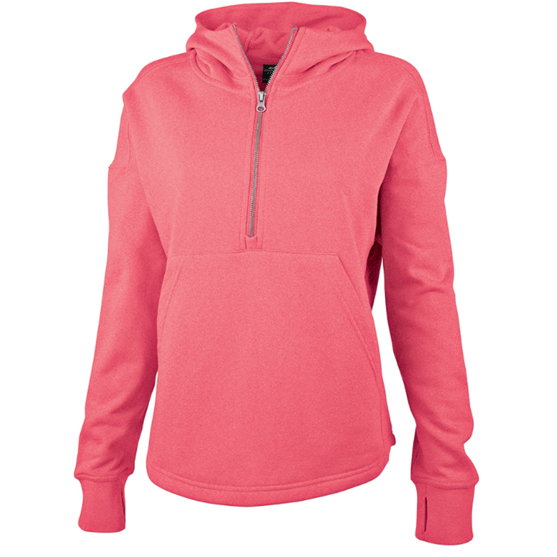 Women's Willow Scallop Hem Hoodie Cotton Fleece Uniforms (4)