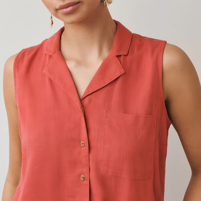 Women's linen blouse 04