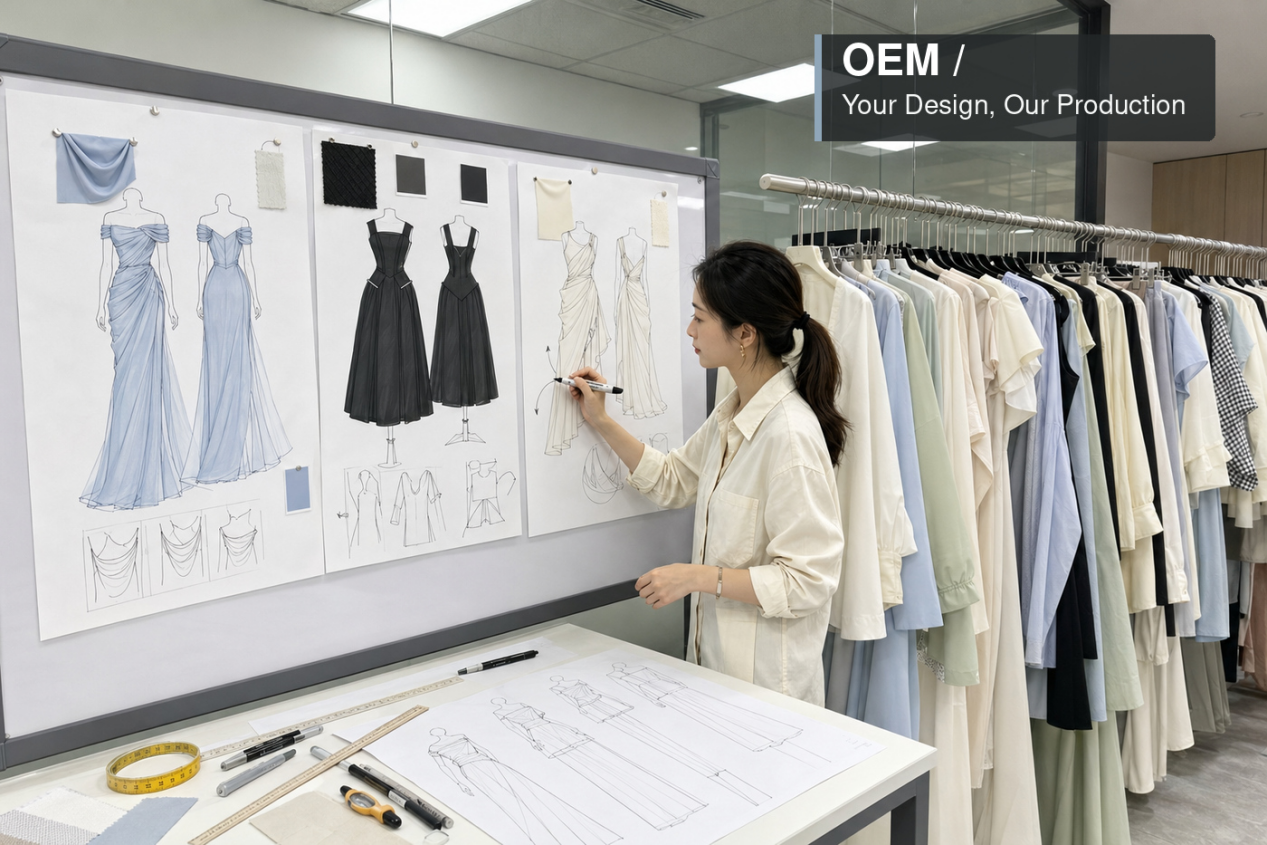 Womenswear OEM design to production