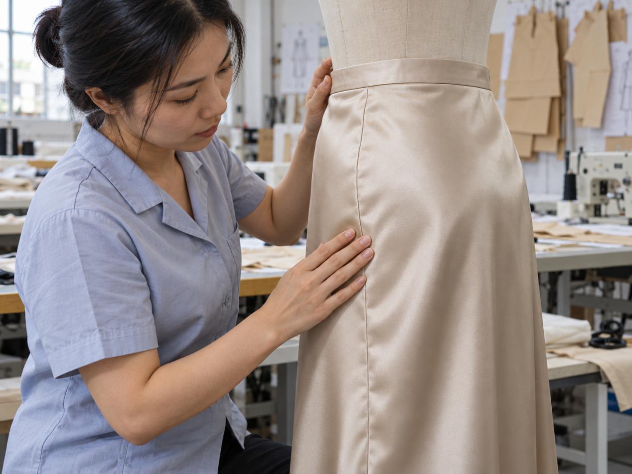 satin-skirt-side-seam-fitting-check