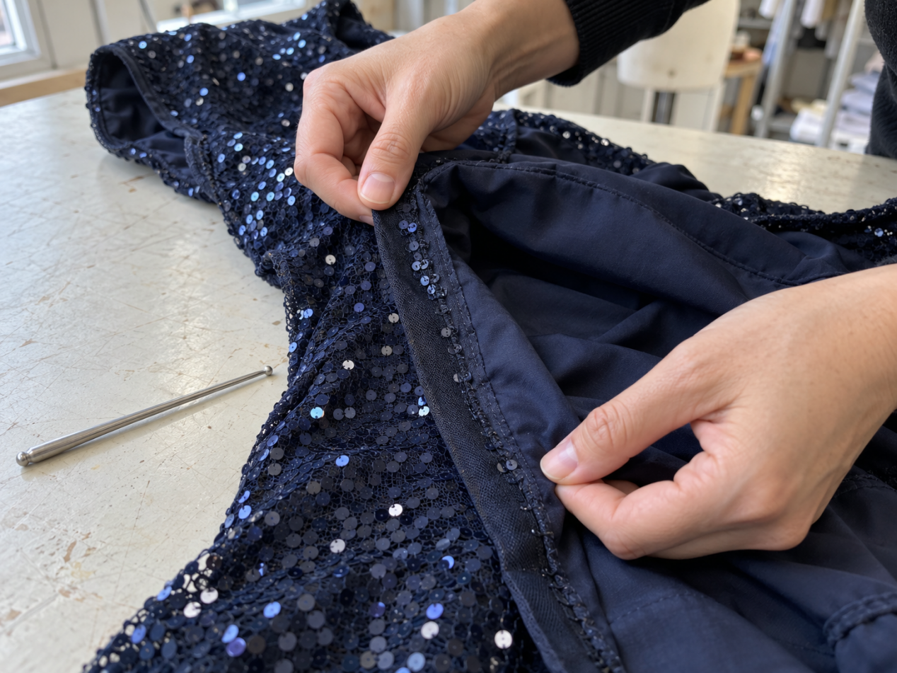 sequin-dress-lining-hem-length