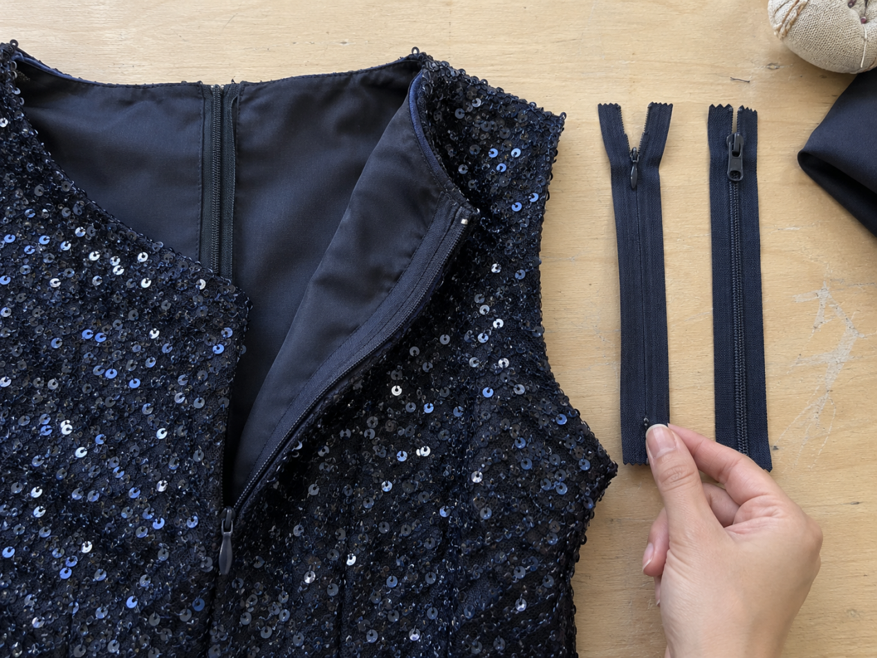 sequin-dress-zipper-comparison